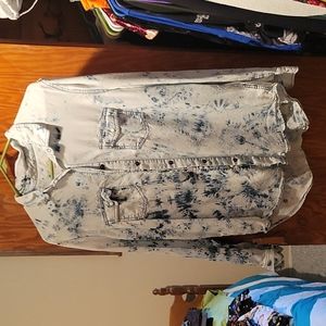 Mossimo bleached button down